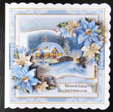 Christmas Cottage Over the Bridge Mini Kit 2 by Davina Rundle