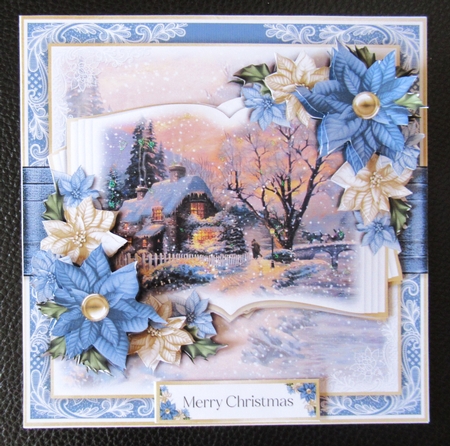 Christmas Cottage Over the Bridge Mini Kit 3 by Davina Rundle