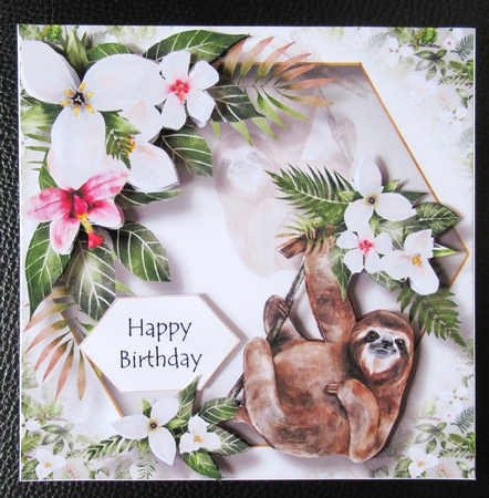 Amazonian Animals - Sloth by Davina Rundle