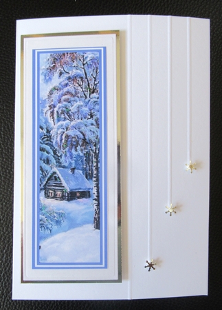 Winter Scene Bookmarks Sheet 7 by Davina Rundle