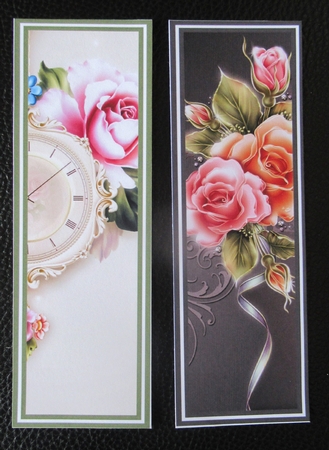 Beautiful Floral Bookmarks Sheet 13 by Davina Rundle