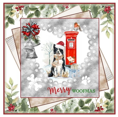 Merry Woofmas 03 Mini Page Kit  by Davina Rundle