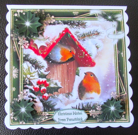 Winter Robins 2 Bumper Kit #1   by Davina Rundle