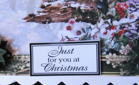 CU/CU4CU/PU Christmas Sentiments Rectangle Close Relatives  by Davina Rundle