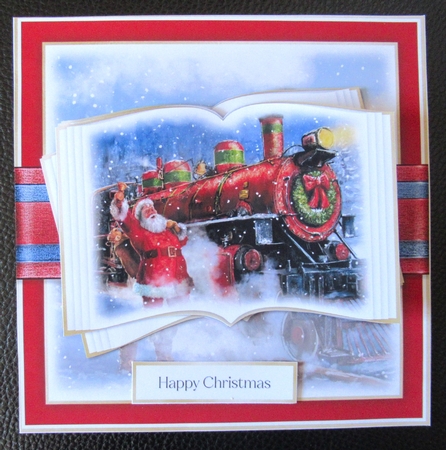 Santa Express Train Open Book 1 by Davina Rundle