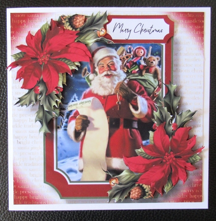 Gorgeous Vintage Christmas - Jolly Father Christmas by Davina Rundle