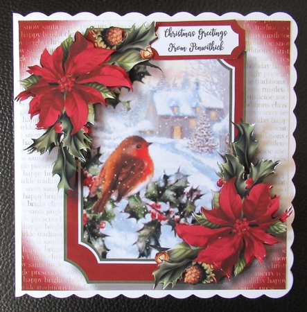 Gorgeous Vintage Christmas - The Robin by Davina Rundle