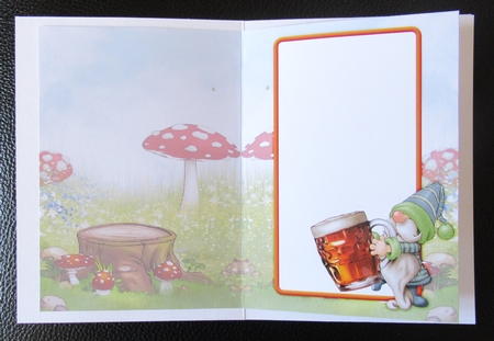 Beer Gnome Insert by Davina Rundle