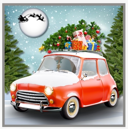 Driving Home for Christmas by Davina Rundle