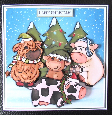 ON THE FARM AT CHRISTMAS 2 mini kit by Davina Rundle