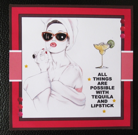 Tequila And Lipstick by Davina Rundle