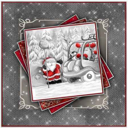 Cheery Christmas Mini Kit #4   by Davina Rundle