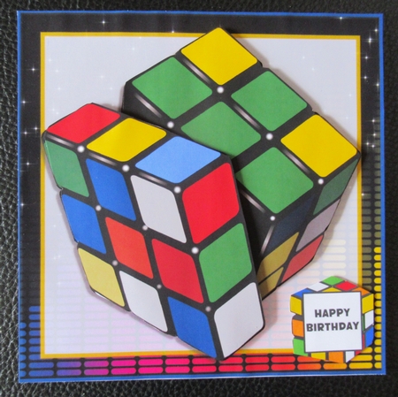 RUBIKS CUBE by Davina Rundle