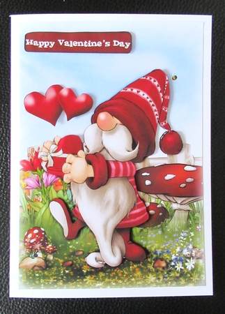 Valentines Day Gnome Choc Box by Davina Rundle