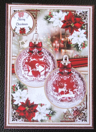 Silhouette Christmas Baubles Mini Page Kit by Davina Rundle