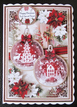 Silhouette Christmas Baubles 03 Mini Page Kit by Davina Rundle