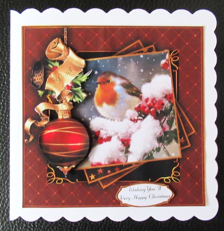 Winter Robins 3 Mini Kit #3  by Davina Rundle