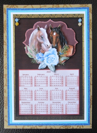 Horse Lovers Calendar 2023 by Davina Rundle