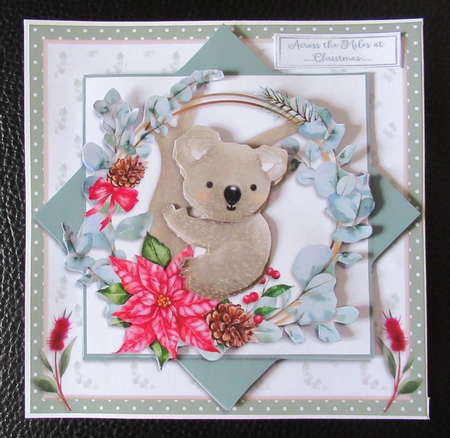 6X6 CHRISTMAS KOALA  by Davina Rundle