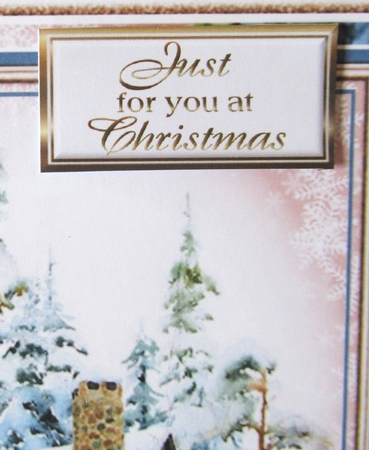 x27 Gold Christmas Sentiments  by Davina Rundle