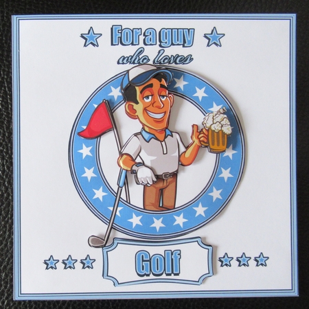 For a Guy Who Loves Golf by Davina Rundle