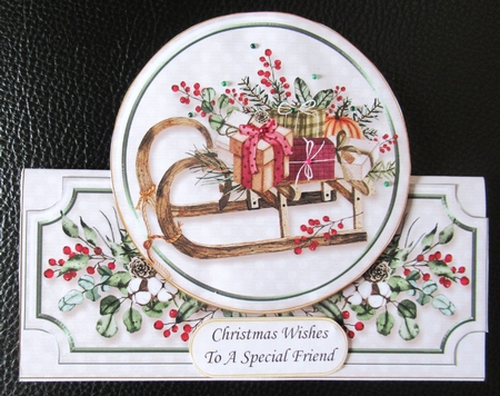 Winter Decorations Tent Card Kit-6 by Davina Rundle