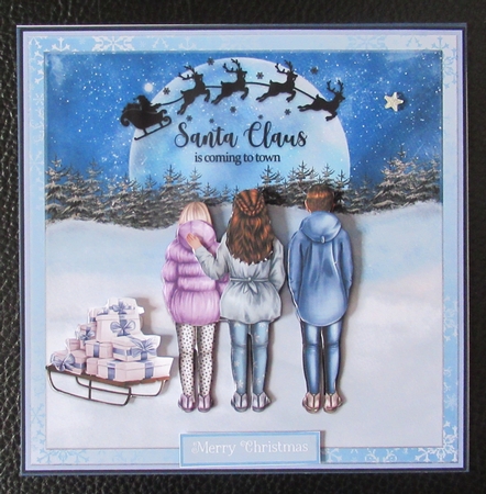 SANTA CLAUS IS COMING TO TOWN by Davina Rundle