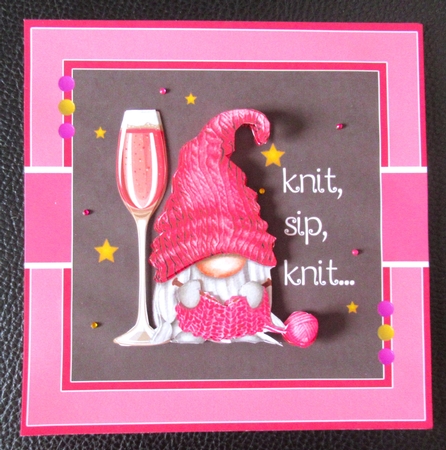 Knit, Sip, Knit ... by Davina Rundle