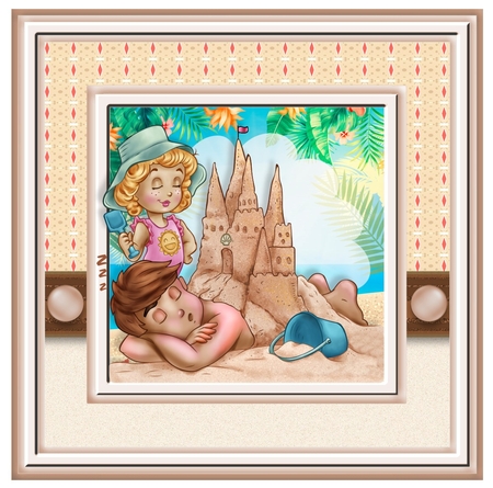 The Sandcastles Mini Kit by Davina Rundle