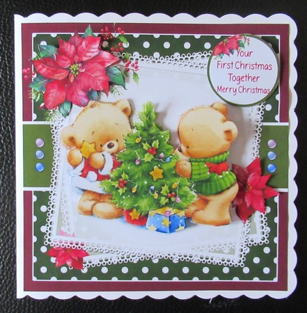 Christmas Teddy Bears by Davina Rundle