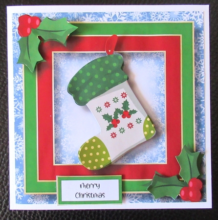 Christmas Stocking 8 by Davina Rundle
