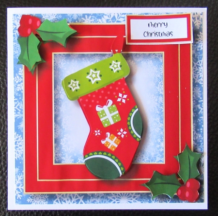 Christmas Stocking 10 by Davina Rundle