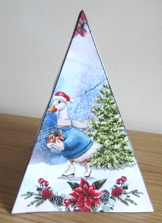 Cute Christmas Animals 04 Pyramid Shaped Mini Page Kit by Davina Rundle