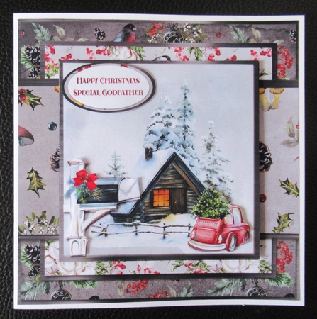 Winter Garden 1 to 4 Bumper Kit, 4 7x7 Card Mini Kits, 28 Sheets by Davina Rundle