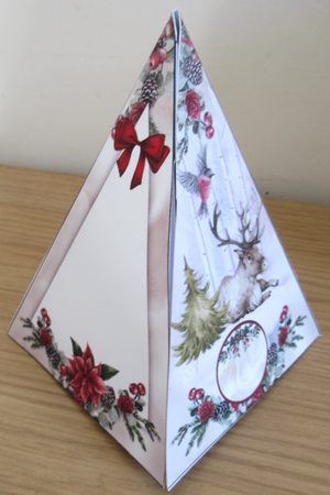 Woodland Animals Pyramid Shaped Mini Page Kit by Davina Rundle