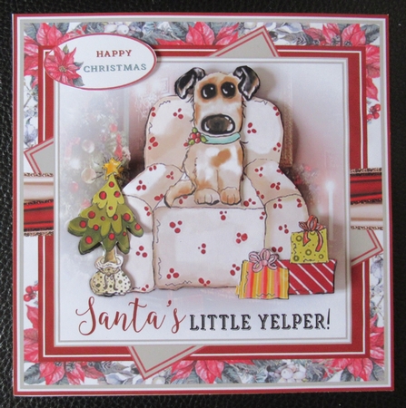 Santas Little Yelper Mini Page Kit by Davina Rundle