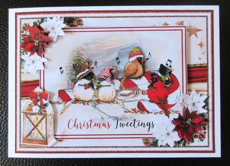 Christmas Tweetings Mini Page Kit by Davina Rundle