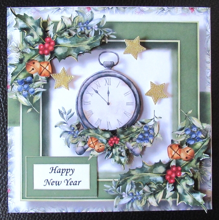 Gorgeous Christmas Clock by Davina Rundle