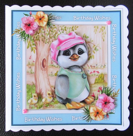 8x8 Mini Kit, Penguins Walkabout by Davina Rundle