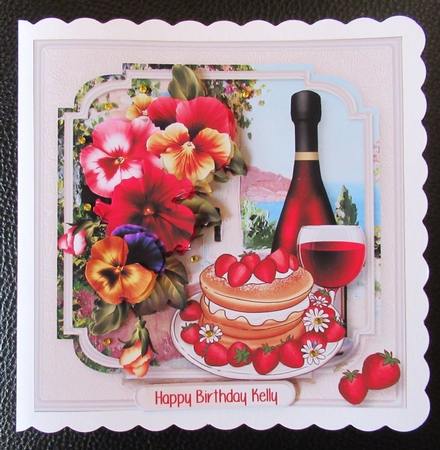 Special Treats - Decoupage Card Mini Kit by Davina Rundle