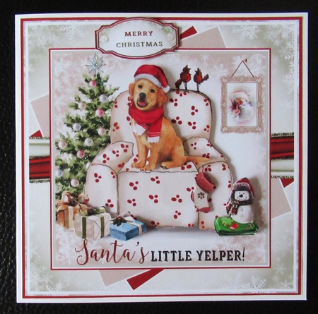 Santas Little Yelper 02 Mini Page Kit by Davina Rundle