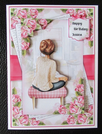 Comfy Reading 7x5 No.1 by Davina Rundle
