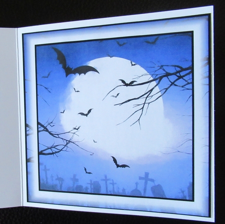 Simple Halloween Scene 1 by Davina Rundle