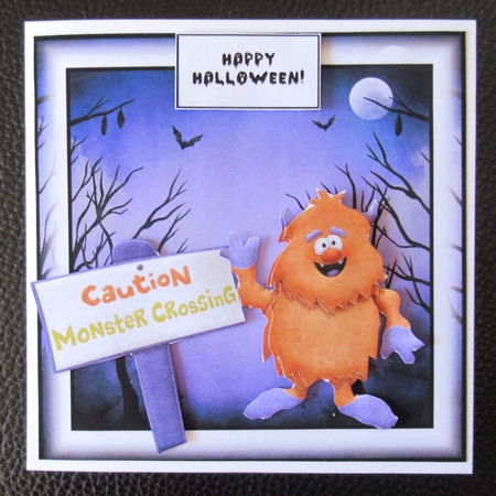 Simple Halloween Scene 18 by Davina Rundle