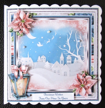 Papercut Christmas Scene 02 Mini Page Kit by Davina Rundle