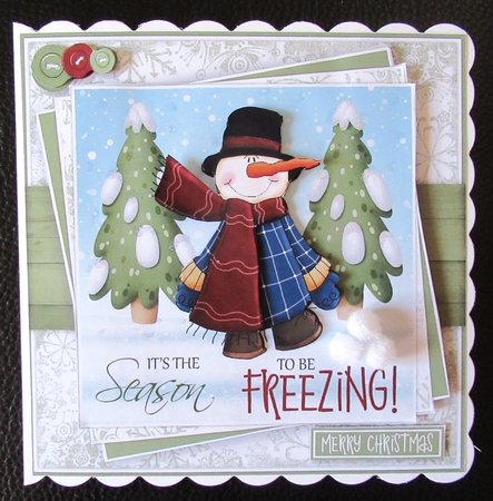 Season to be Freezing Snowman 3 by Davina Rundle