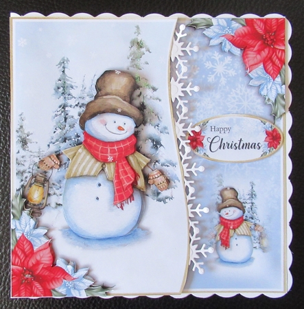 Funny Hat Snowmen Bumper Set by Davina Rundle