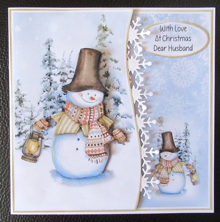 Funny Hat Snowmen Bumper Set by Davina Rundle