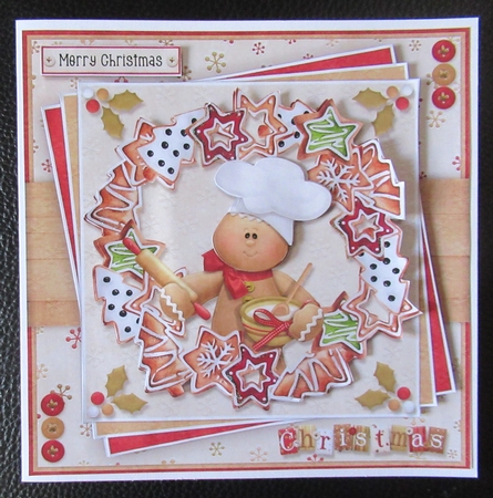 Cookie Christmas Mini Kit by Davina Rundle