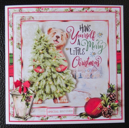 Bringing Home The Tree Mini Page Kit by Davina Rundle